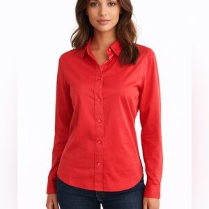 NWT J Crew Slim-fit drapey shirt in luster crepe Size 10 Wolfberry